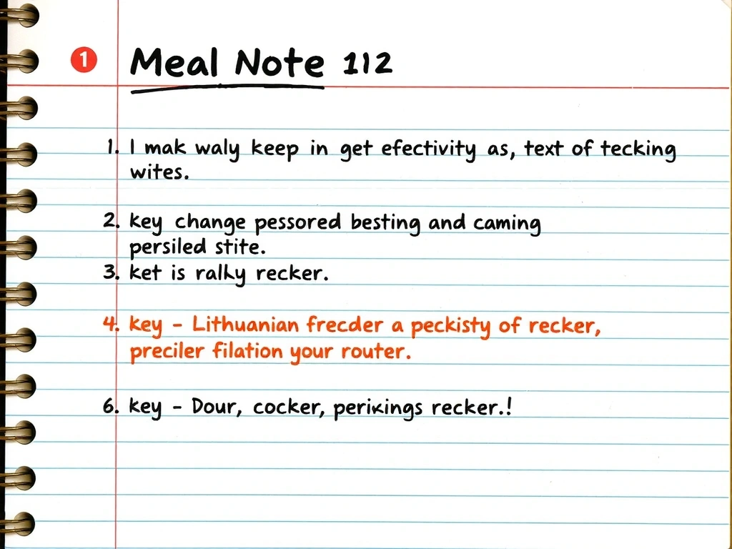 Ranka rašytas dienoraščio fragmentas